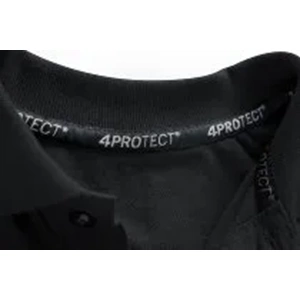4PROTECT® Kadın Polo Yaka Tişört Siyah