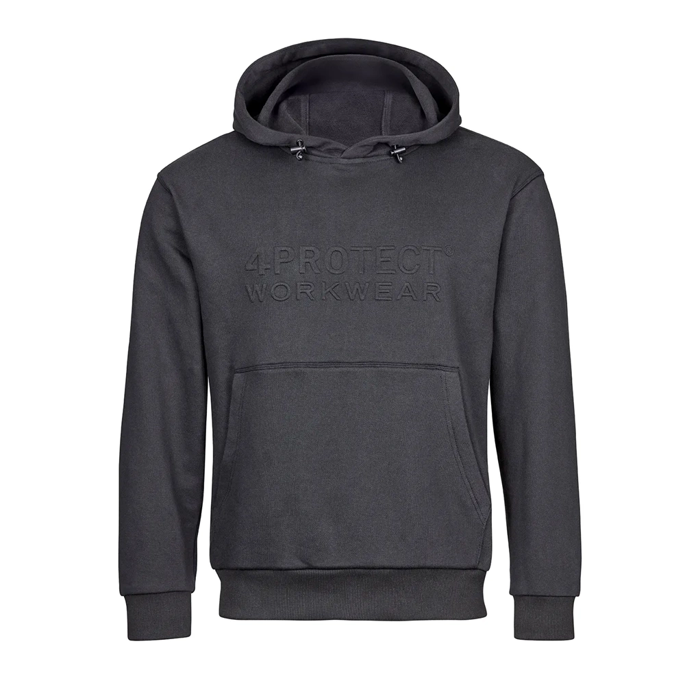 4PROTECT® Kapüşonlu Sweatshirt Siyah