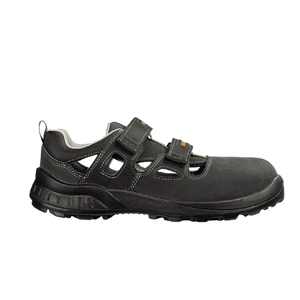 RUNNEX® TeamStar S1 Çelik Burunlu Cırt Cırtlı İş Sandaleti Siyah