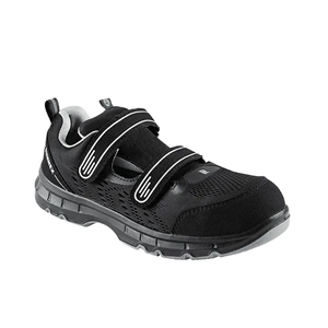 RUNNEX® FlexStar S1PS ESD Cırt Cırtlı İş Sandaleti Siyah