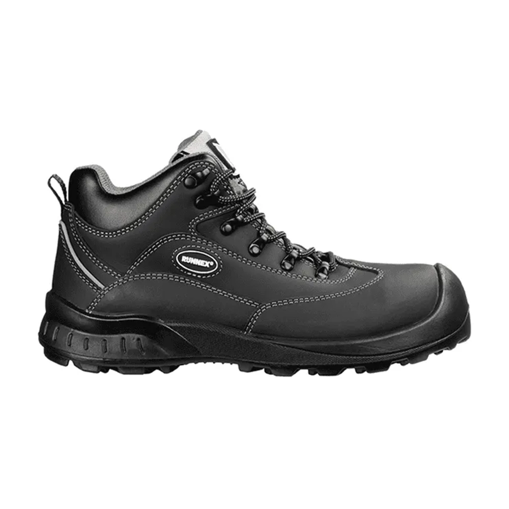RUNNEX® TeamStar S3 Nubuk İş Botu Siyah