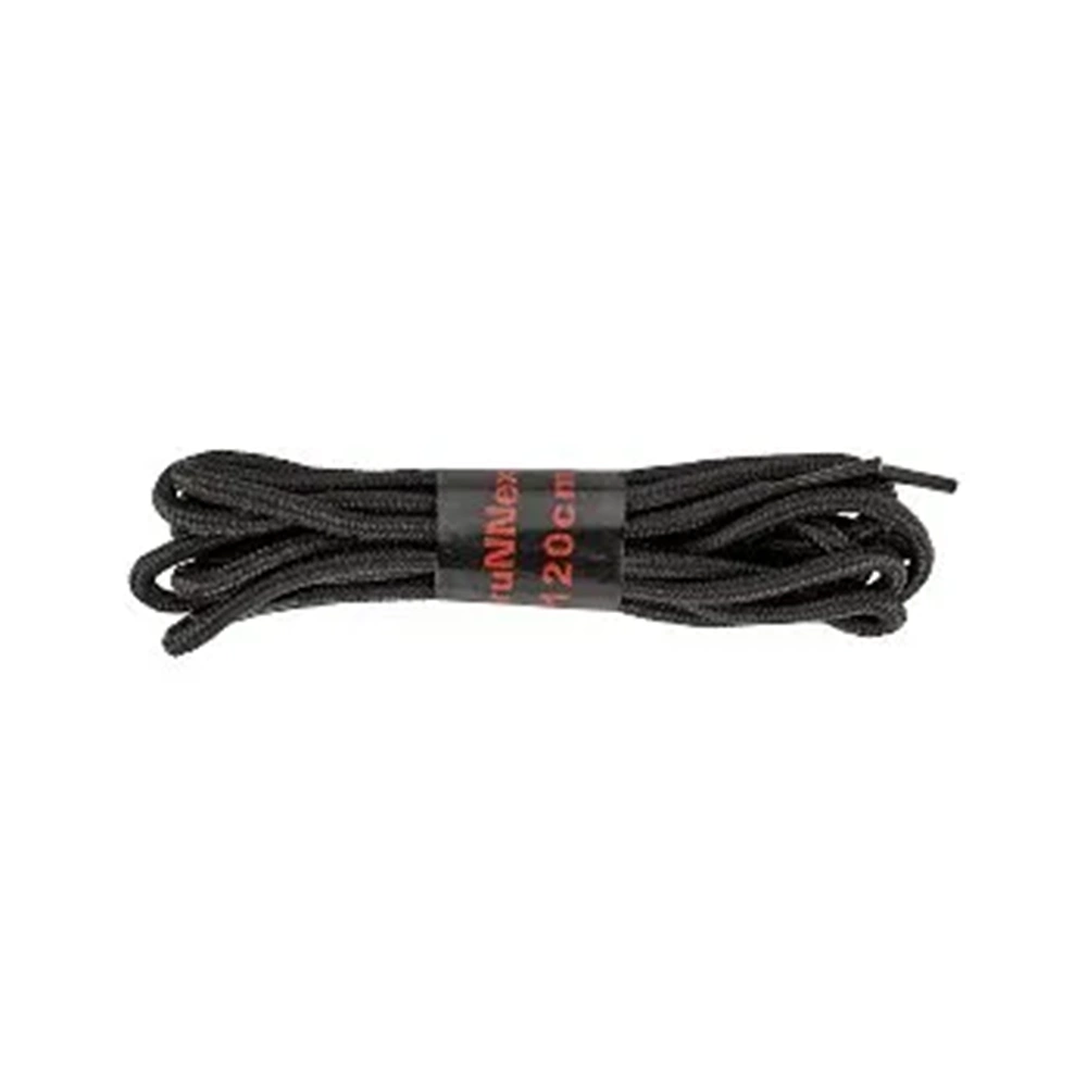 RUNNEX® Yuvarlak Ayakkabı Bağcığı 120 cm Siyah