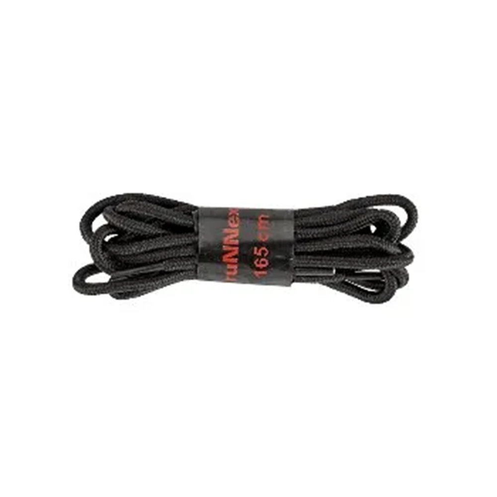 RUNNEX® Yuvarlak Ayakkabı Bağcığı 165 cm Siyah