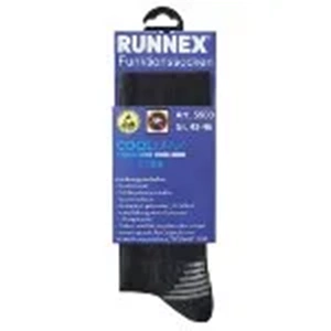 RUNNEX® ESD Yazlık Fonksiyonel Çorap Siyah