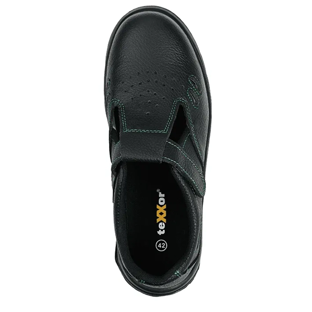 teXXor® GAP S1 Cırt Cırtlı İş Sandaleti Siyah