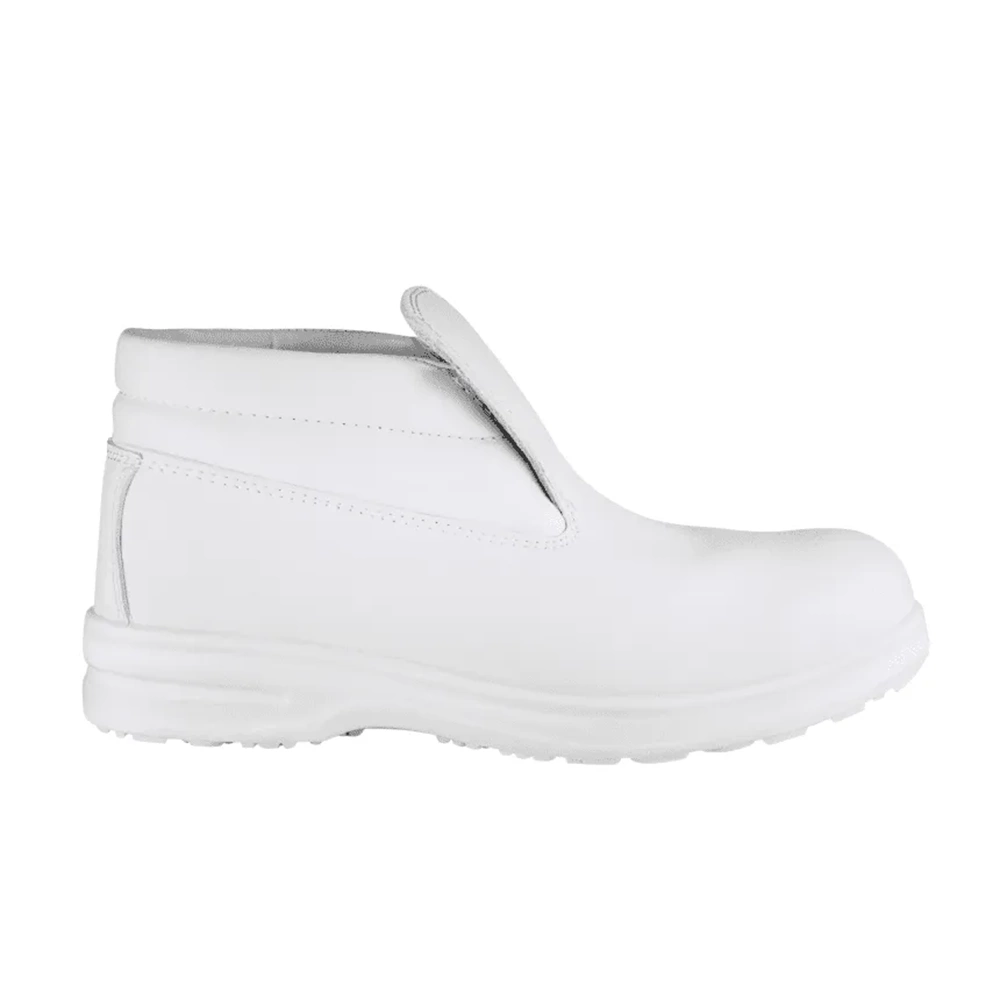 teXXor® Lens S2 Yıkanabilir Su Geçirmez Bilekli Slipper İş Ayakkabısı Beyaz