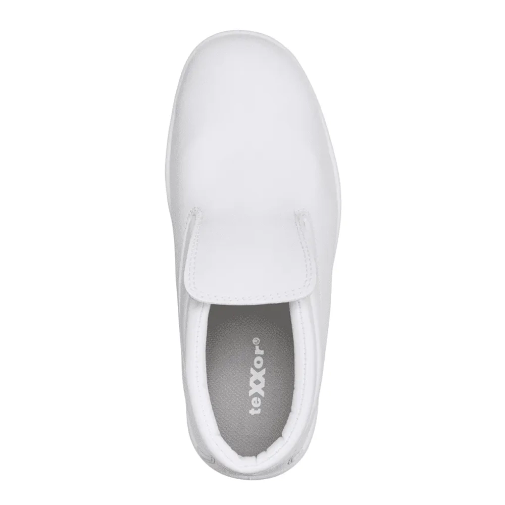 teXXor® Lens S2 Yıkanabilir Su Geçirmez Bilekli Slipper İş Ayakkabısı Beyaz