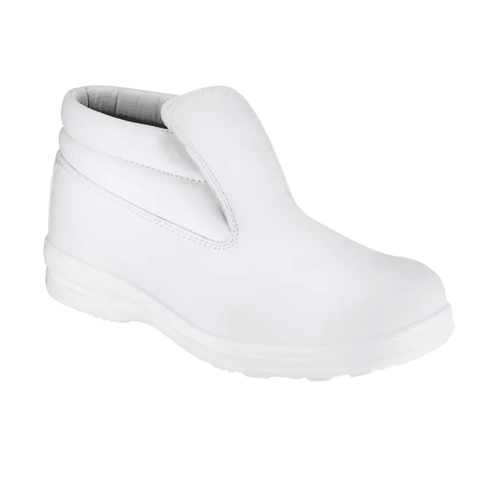 teXXor® Lens S2 Yıkanabilir Su Geçirmez Bilekli Slipper İş Ayakkabısı Beyaz