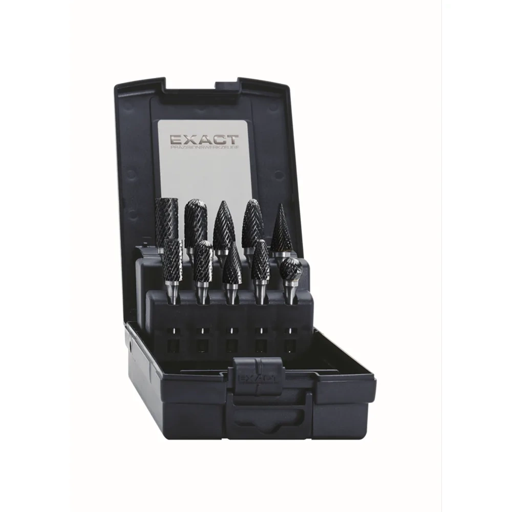 Karbür TiCN Freze Çapağı Seti 10-12 mm (10 Parça)