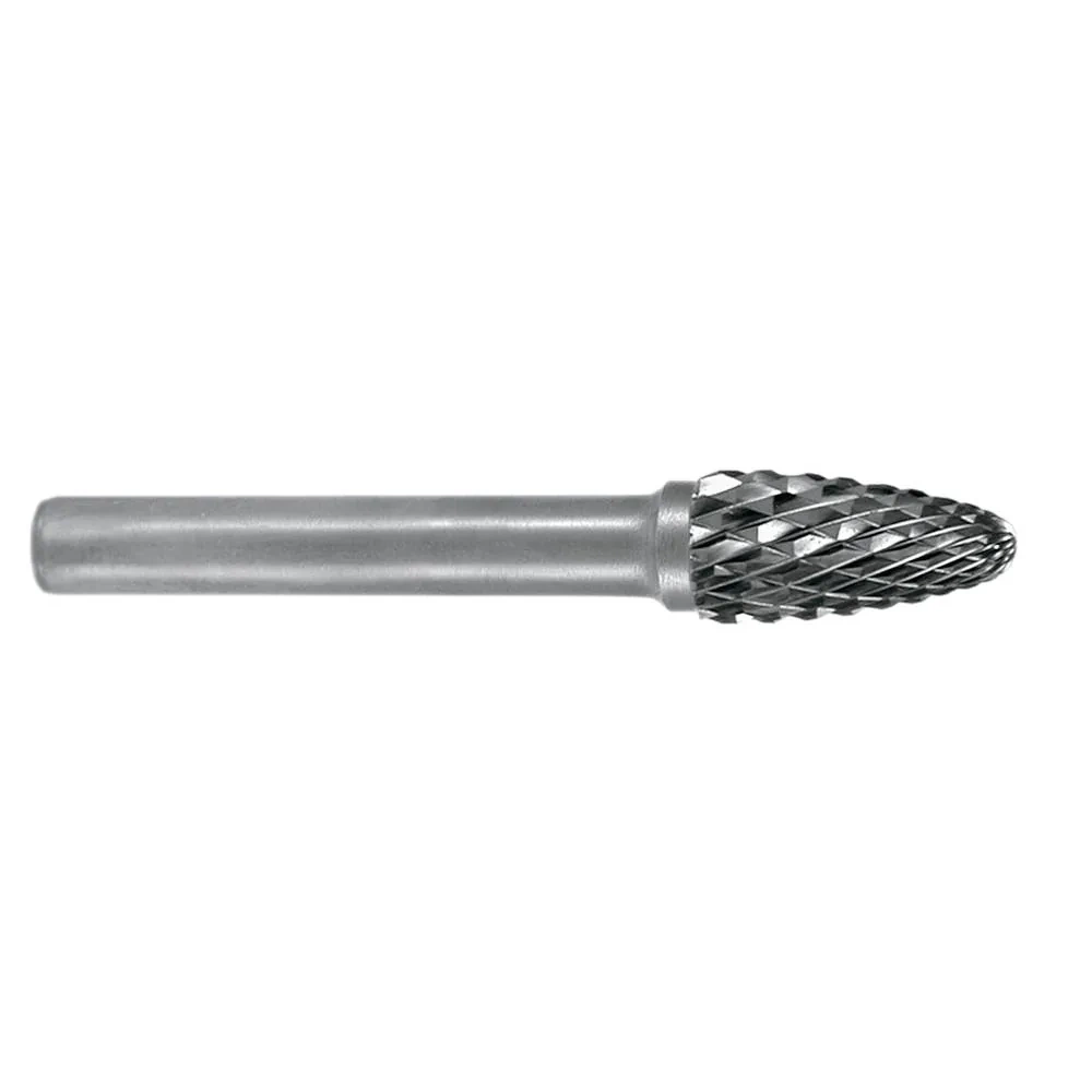 F Tipi (Oval Başlı) Karpit Freze Ucu 12mm - Inox ve Alaşımlı Çelik